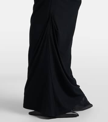 Draped maxi skirt | Entire Studios