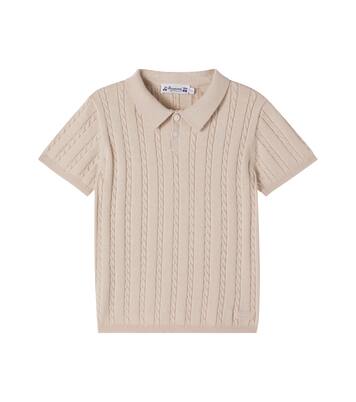 Polohemd aus Baumwolle und Kaschmir | Bonpoint