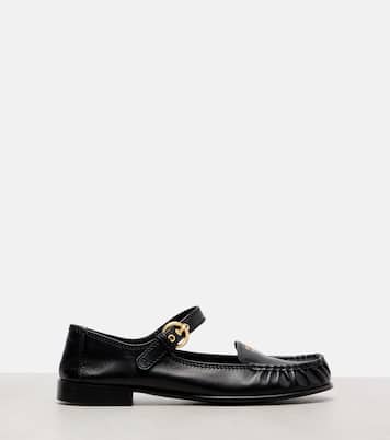 Leather loafers | Miu Miu