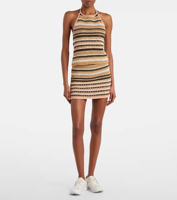 Mini-jupe en crochet | The Upside