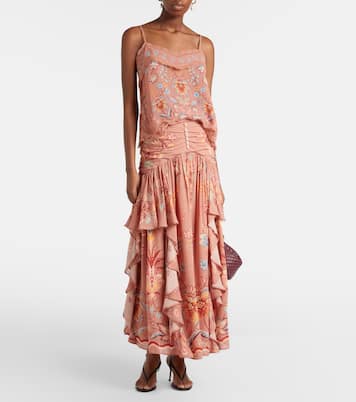 Bikini皮革夹趾凉鞋 | Aquazzura