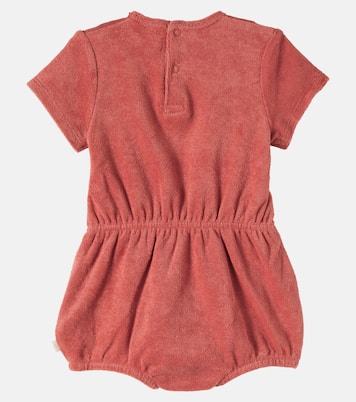 Baby Itty printed cotton terry playsuit | Konges Sløjd