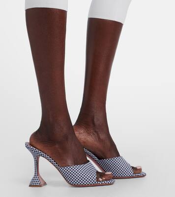 Mules Lupita a quadri | Amina Muaddi