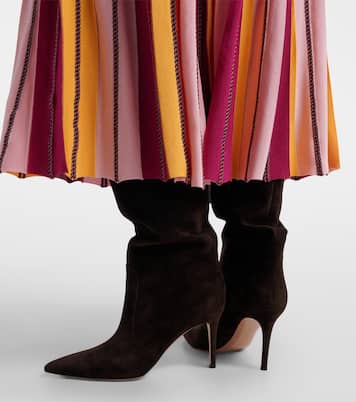 Bottes Hansen en daim | Gianvito Rossi