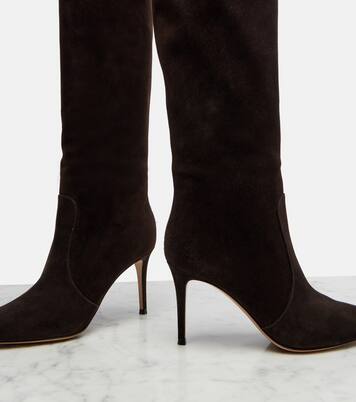 Bottes Hansen en daim | Gianvito Rossi