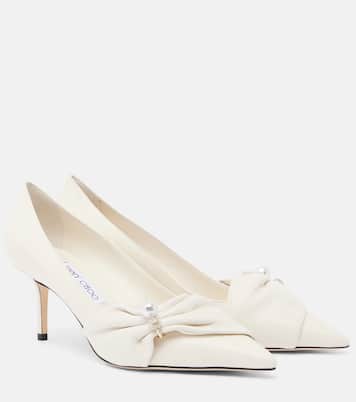 Rafi缀饰皮革高跟鞋 | Jimmy Choo