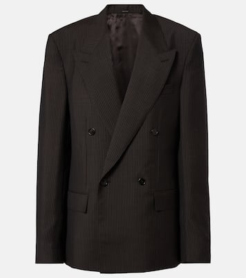 Pinstripe wool and mohair blazer | Gucci