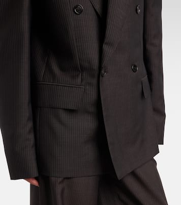 Pinstripe wool and mohair blazer | Gucci