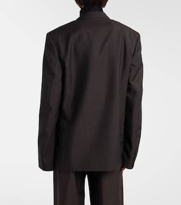 Pinstripe wool and mohair blazer | Gucci