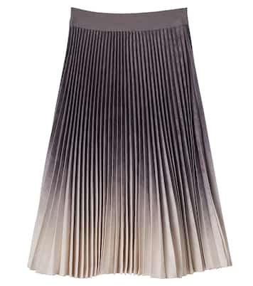 Ombré plissé skirt | Monnalisa
