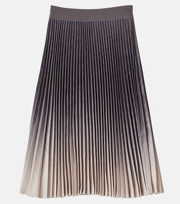 Ombré plissé skirt | Monnalisa
