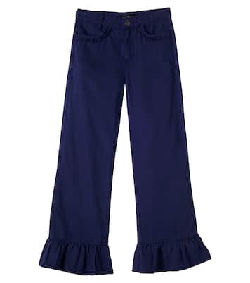 Amara frill-trimmed jeans | Molo