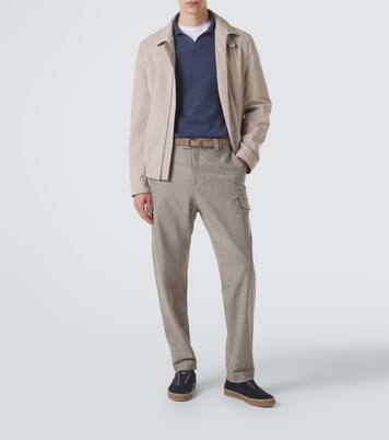 Cashmere polo sweater | Brunello Cucinelli