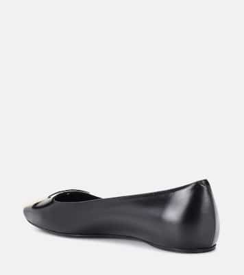 Belle Vivier leather ballet flats | Roger Vivier