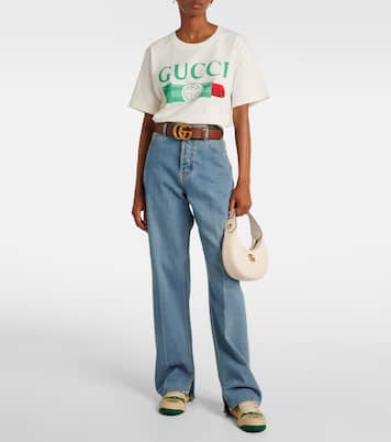 Screener leather sneakers | Gucci