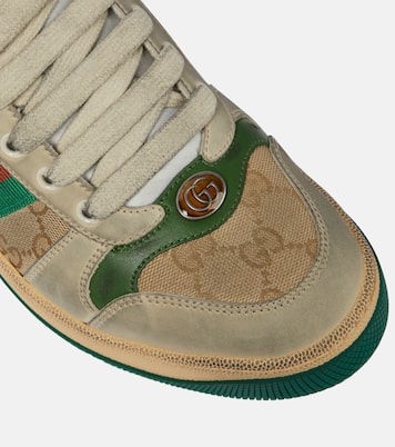 Screener leather sneakers | Gucci