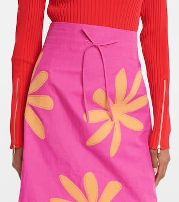 Midirock La Jupe Chouchou aus Leinen | Jacquemus