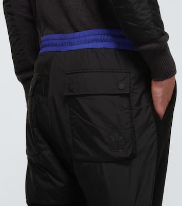 플리스 울 블렌드 팬츠 | Moncler Grenoble