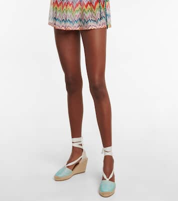 Alpargatas de cuña en zigzag | Missoni