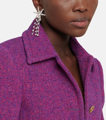 Comet crystal-embellished earrings | Jennifer Behr