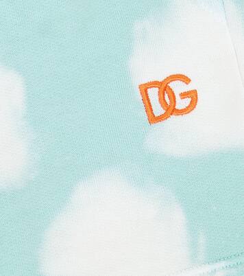 Printed cotton shorts | Dolce&Gabbana Kids