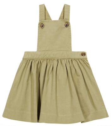 Baby Anise denim dungaree dress | Bonpoint