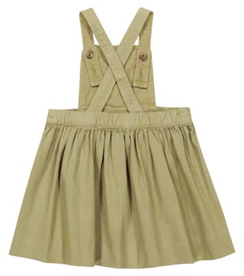 Baby Anise denim dungaree dress | Bonpoint
