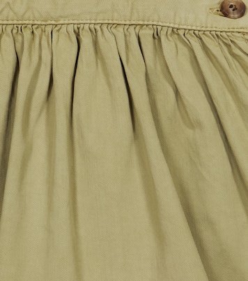 Baby Anise denim dungaree dress | Bonpoint