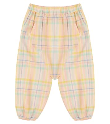 Buffalo checked cotton pants | The Animals Observatory