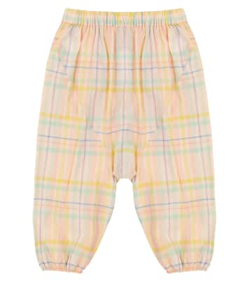 Buffalo checked cotton pants | The Animals Observatory