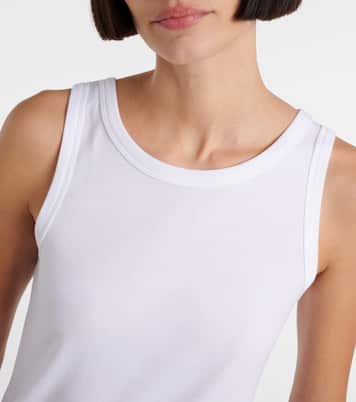 Top Frankie aus Baumwoll-Jersey | The Row