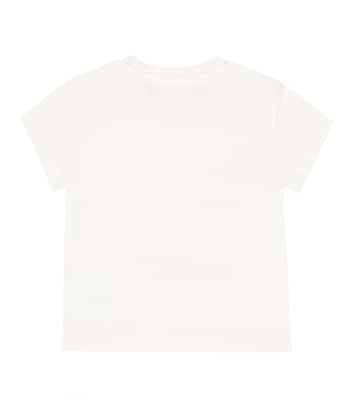 Bébé – T-shirt en coton à logo | Versace Kids