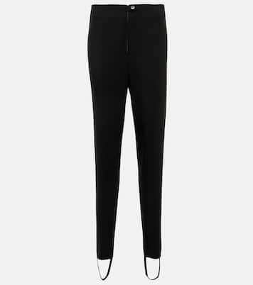 High-rise stirrup wool pants | Alaïa
