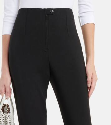 High-rise stirrup wool pants | Alaïa