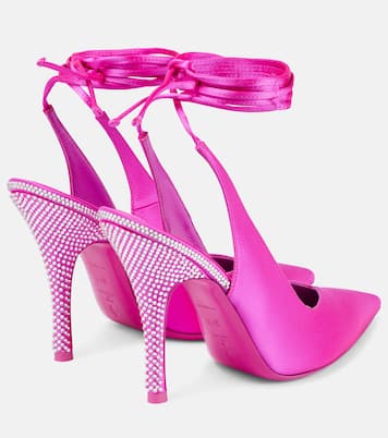 Pumps Venus aus Satin | The Attico
