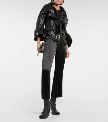 Schmale Hose aus Satin | Junya Watanabe