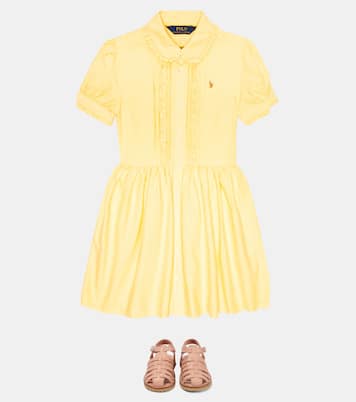 Braided leather sandals | Petit Nord