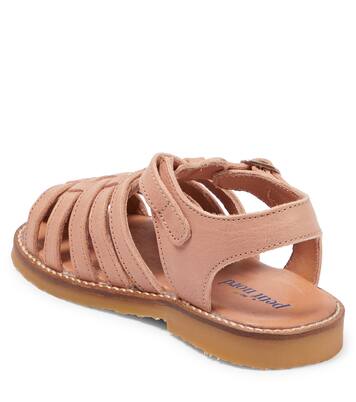 Braided leather sandals | Petit Nord