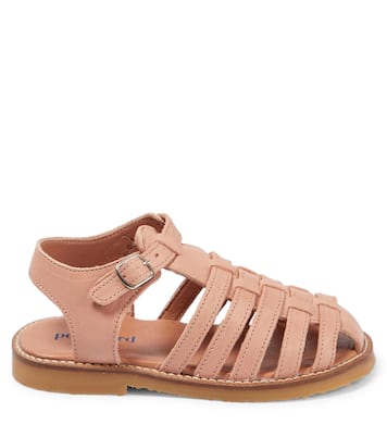 Braided leather sandals | Petit Nord