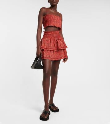 Cropped-Top Allegra aus Ramie | SIR