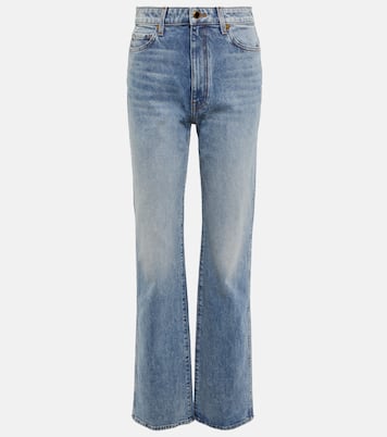 Danielle high-rise straight jeans | Khaite