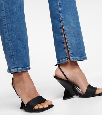 Knoxx high-rise boyfriend jeans | AG Jeans