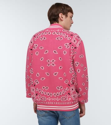 Bandana jacquard cotton bomber jacket | Alanui