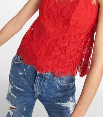 Top aus Chantilly-Spitze | Dolce&Gabbana