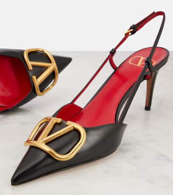 Salones destalonados VLogo Signature 80 | Valentino Garavani