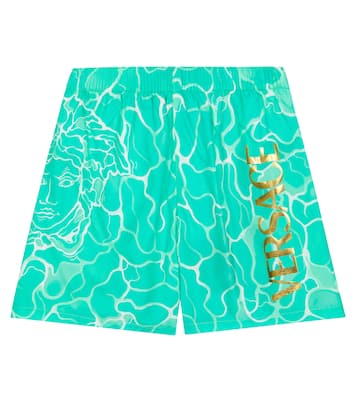 Logo-print swimming shorts | Versace Kids