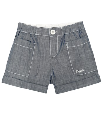 Baby Nateo cotton chambray shorts | Bonpoint
