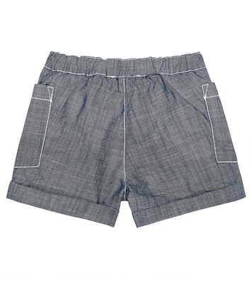 Baby Nateo cotton chambray shorts | Bonpoint