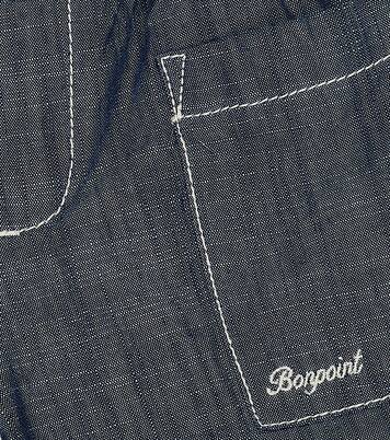 Baby Nateo cotton chambray shorts | Bonpoint