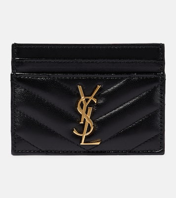Cassandre matelassé leather card holder | Saint Laurent